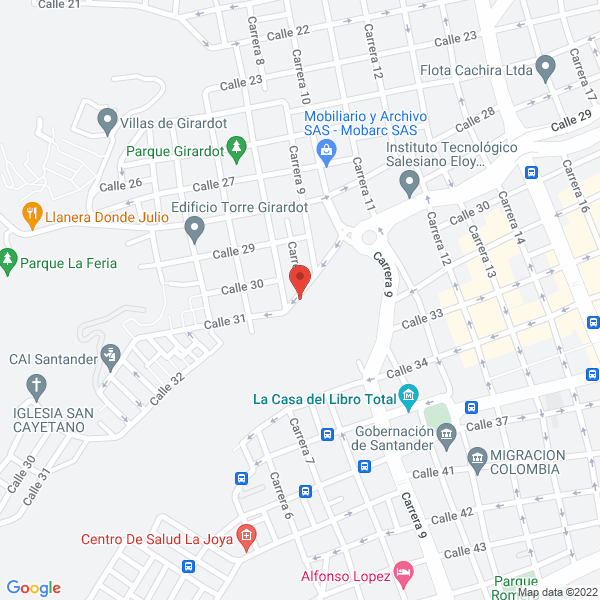 Map of Principal Motors & Cía. Ltda.