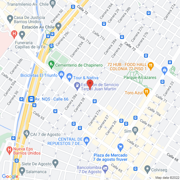 Mapa de Print Company Ltda.