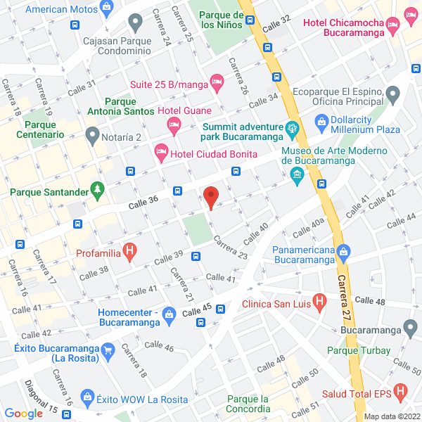 Map of Prodent