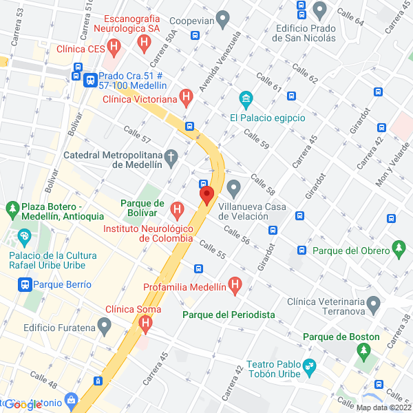 Mapa de Poliplast De Oriente S.A.S