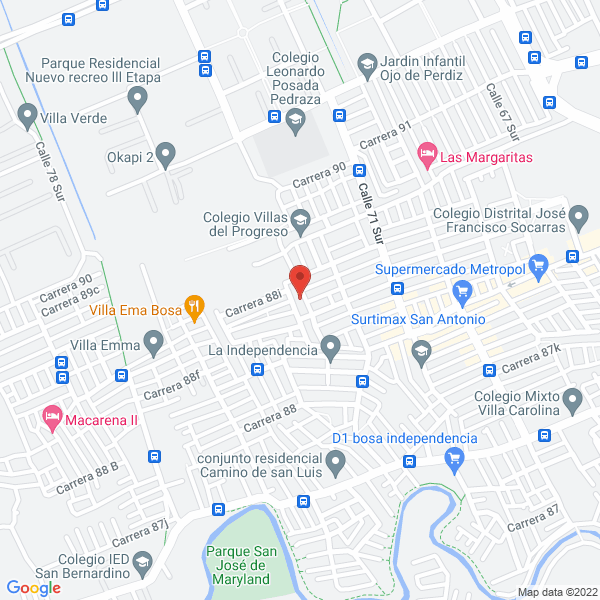 Mapa de Officesprinters