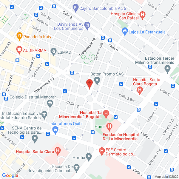 Mapa de Optimista Trasteos
