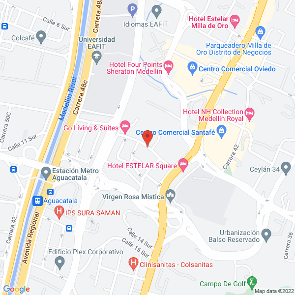 Mapa de Miniteca Orquesta Bamboo