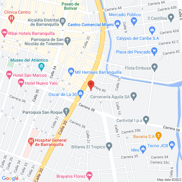 Map of Miscelánea Del Enchape