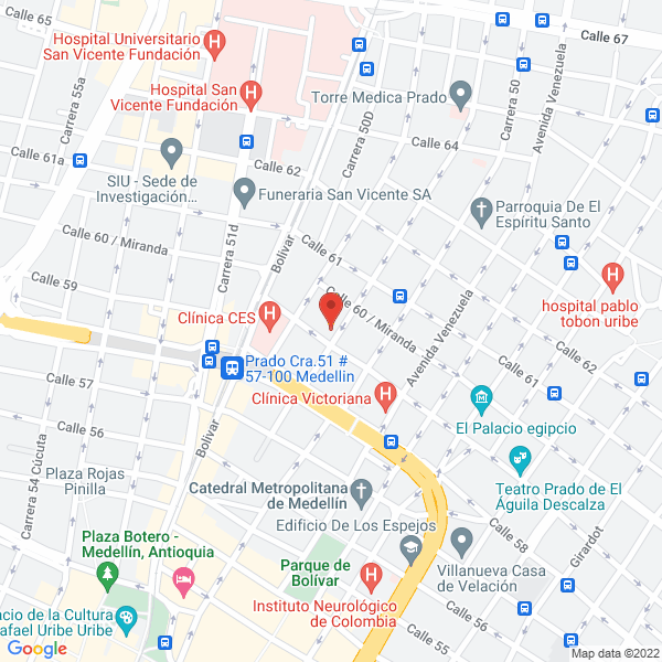 Mapa de Misión Cristiana Torreón Fuerte