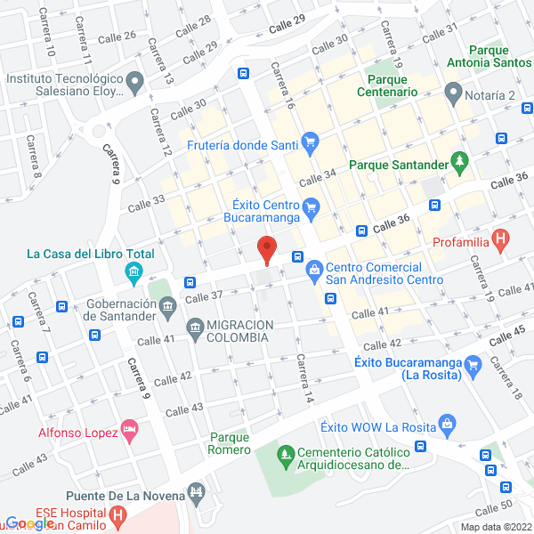 Map of Panadería Isla Pan