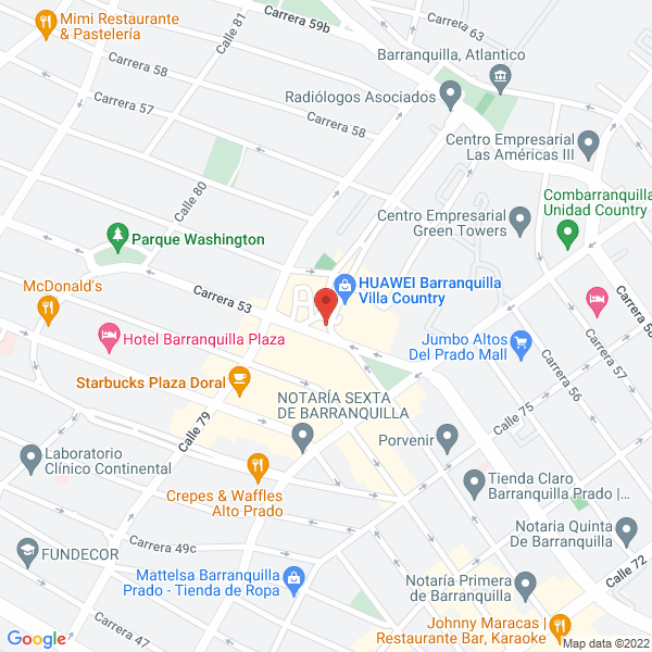 Map of Urocentro Ltda.
