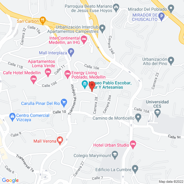 Mapa de Jardín Infantil Sol Naciente
