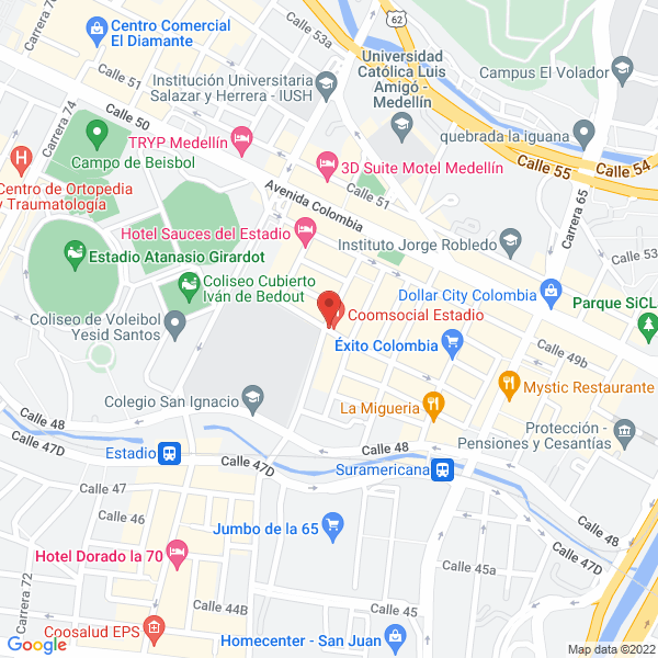 Mapa de Esponjados Repostería