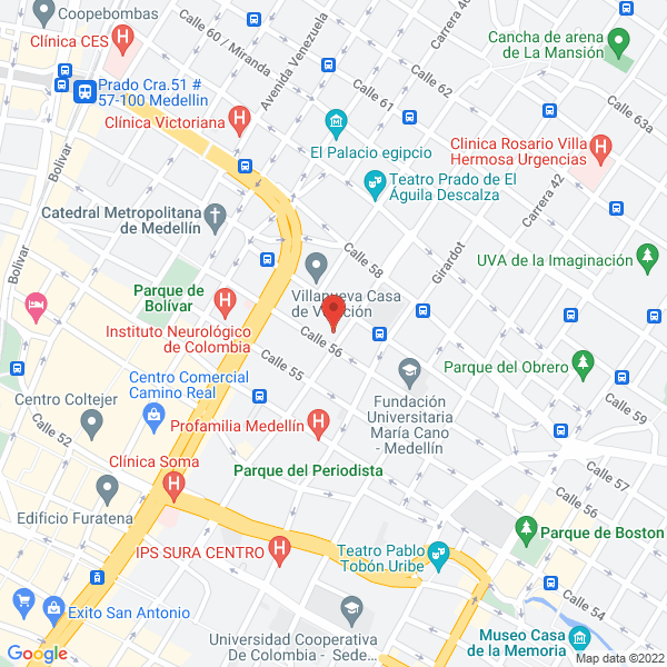 Mapa de Aparatos Ortopedicos Ortopedica Tao