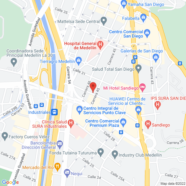 Mapa de Cylingrab S.A.