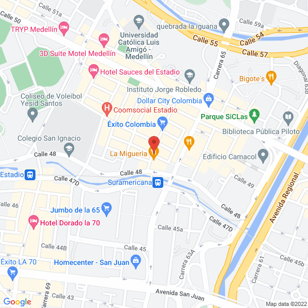 Mapa de Negocios Y Divisas Diners