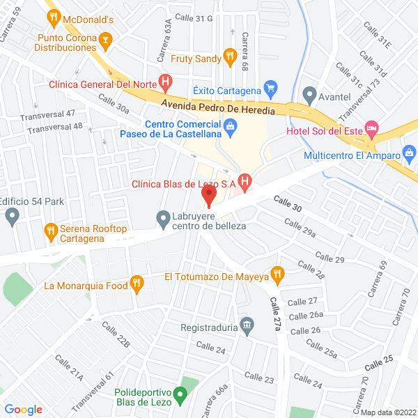 Map of Proquimar Ltda