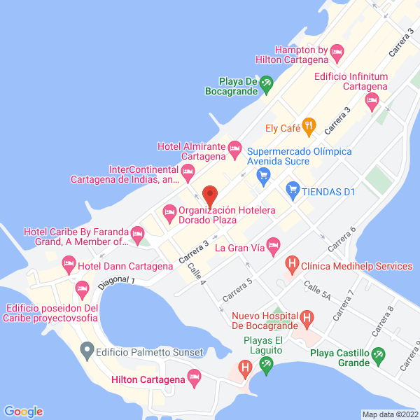 Map of Dr. Dorian Anaya Lorduy