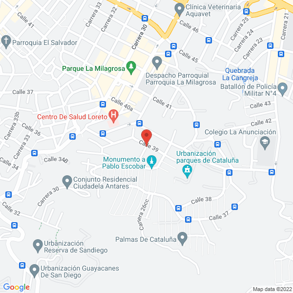 Mapa de Depósito Y Ferretería Avila