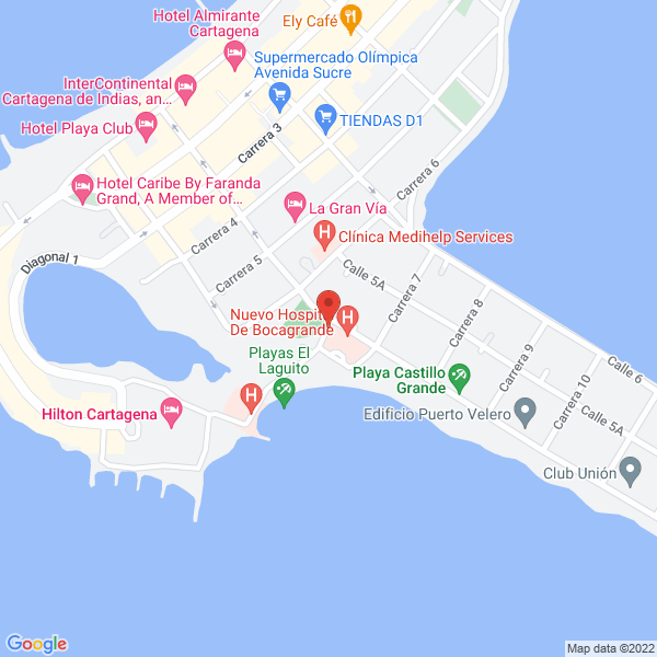 Map of Bustillo Pareja Orlando Junior