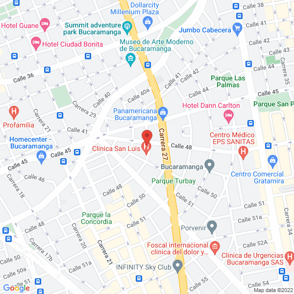 Map of Artroscopia Limitada