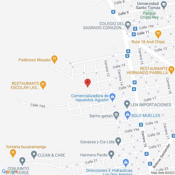 Map of Gametal Ltda.