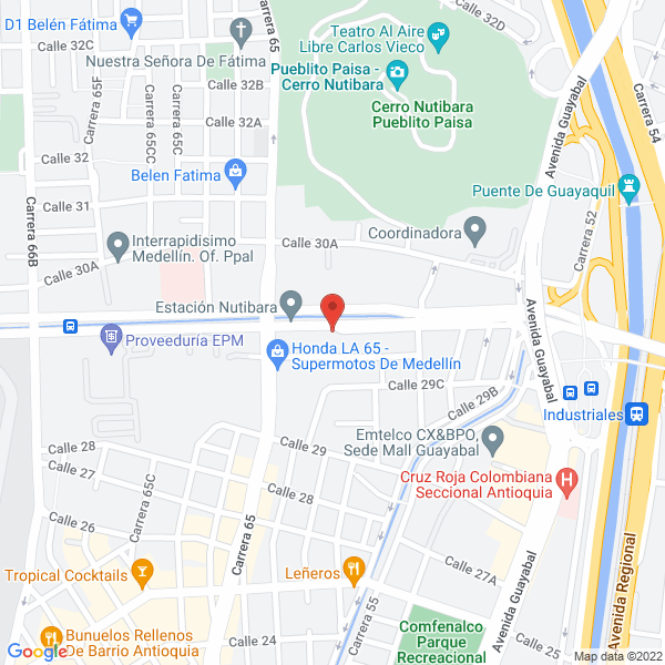 Mapa de Movigas