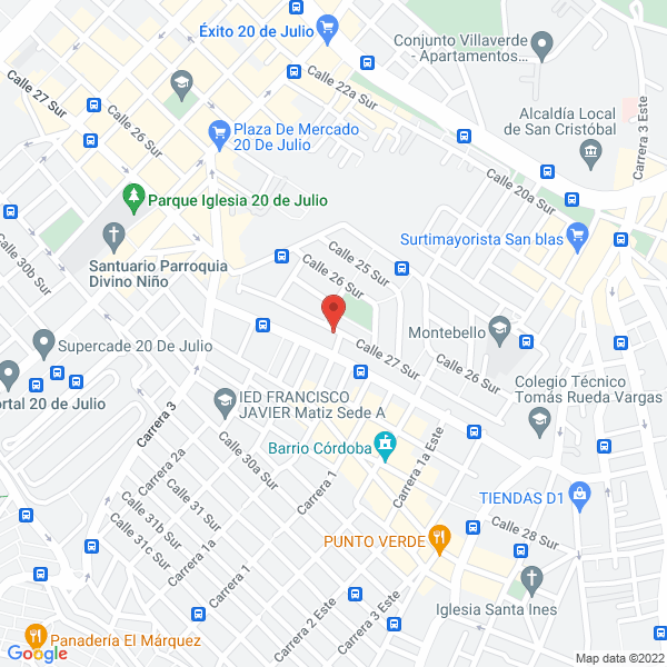 Mapa de 4S Ingeniería S.A.S.