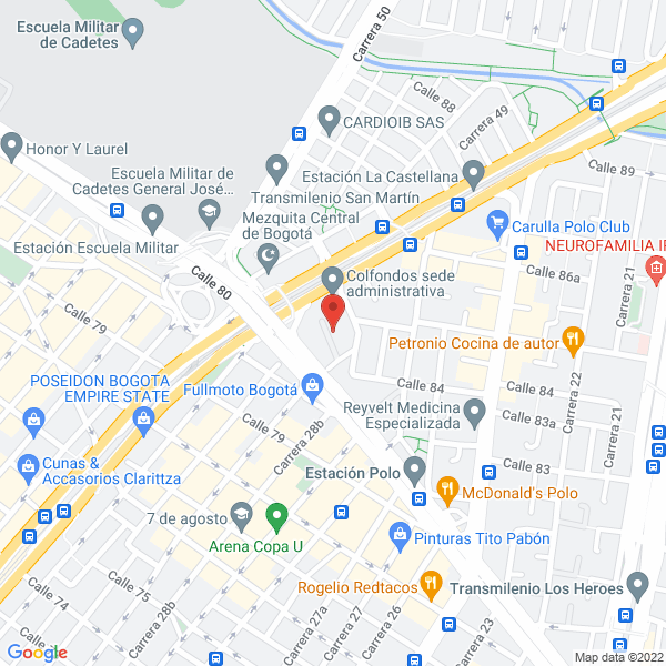 Mapa de A C Redes Ltda.