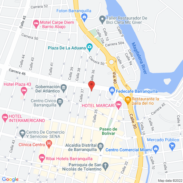 Map of A Industrias Ltda.