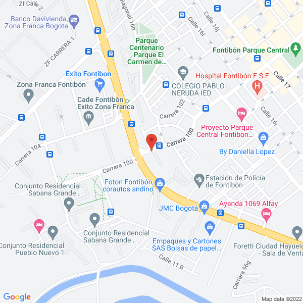 Mapa de A Z Constructora S.A.S.