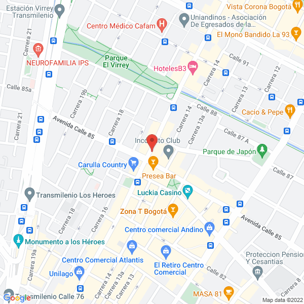 Mapa de A&A Construequipos S.A.S.