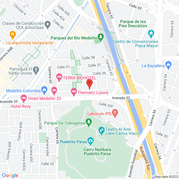 Mapa de A&A Especialistas Centro Odontológico