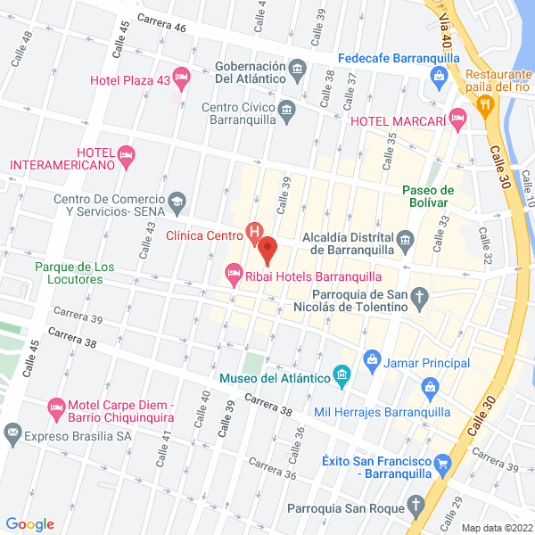 Map of A&C Acrily & Color
