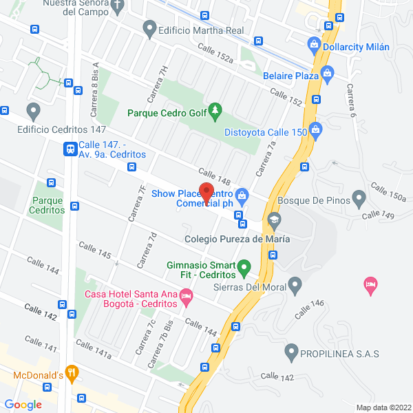 Mapa de A&C Tecnocomputo