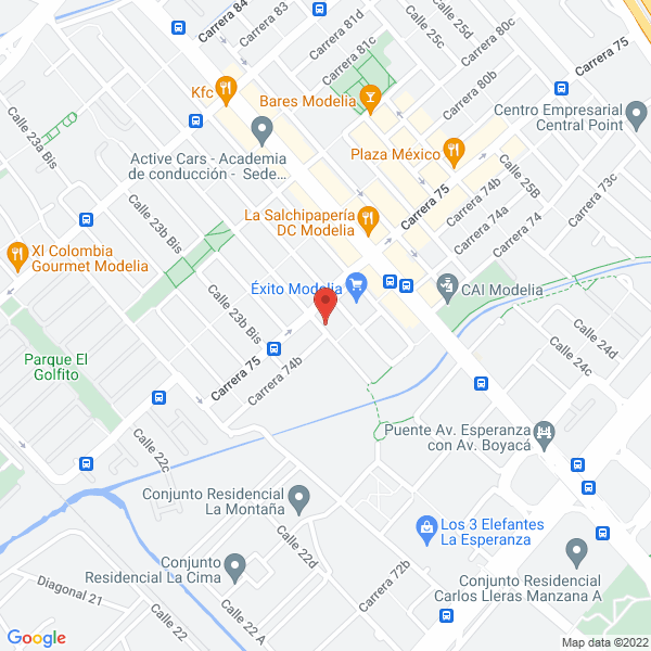 Mapa de 3D2 Studio Grupo Empresarial Ltda