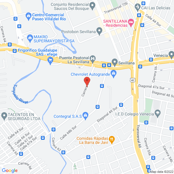 Mapa de Abastar Demoliciones