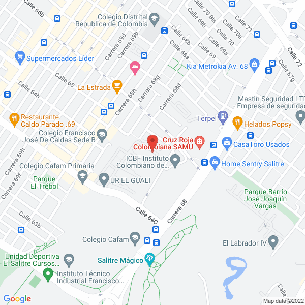 Mapa de Seguridad Santander De Colombia Ltda.