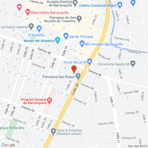 Map of Abdul Harb Gómez