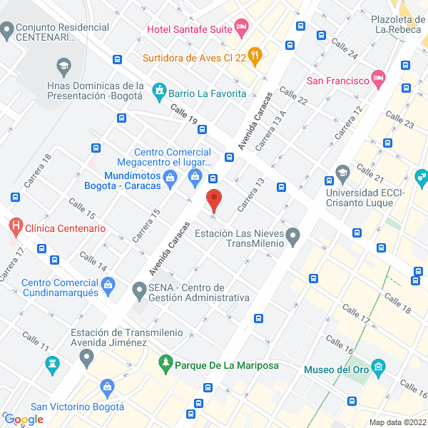 Mapa de Proveléctricos S.A.S.