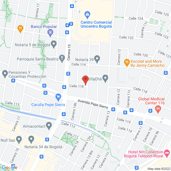Mapa de Academia De Artes Fábula