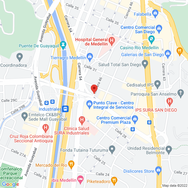 Mapa de Abastecedora De Maquinas Visual Maq