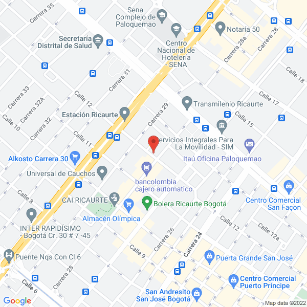 Mapa de Abs Máquinas Cnc