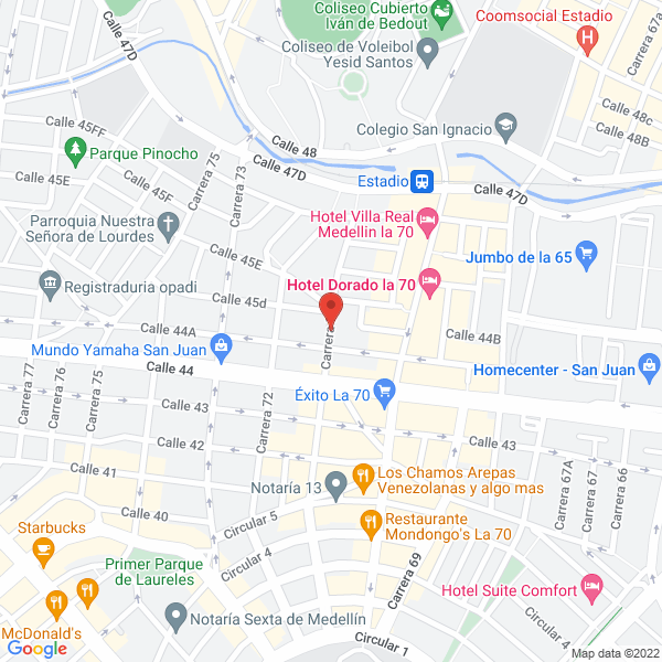Mapa de Acabados Alcatráz