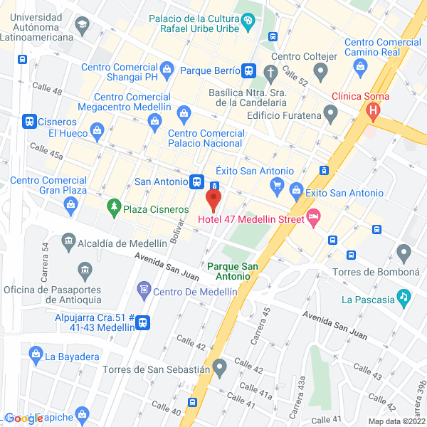 Mapa de Acabados Y Bellas Piedras