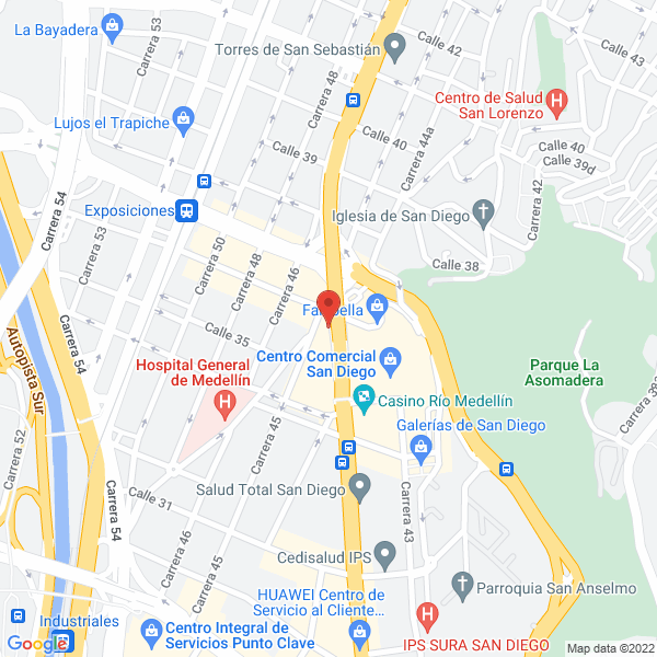Mapa de Agencia De Aduanas Mariano Roldán S.A. Nivel 1