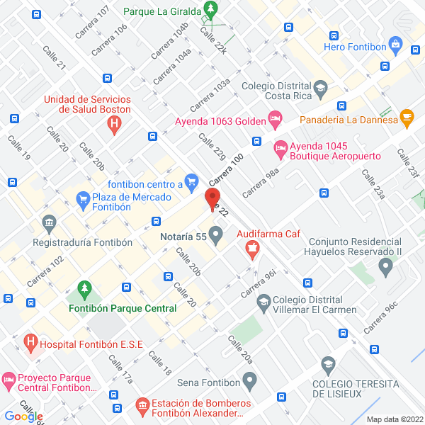 Mapa de Agencia De Seguros Cavis Ltda.