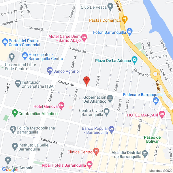 Map of Agencia De Seguros Wilches & CIA. Ltda.