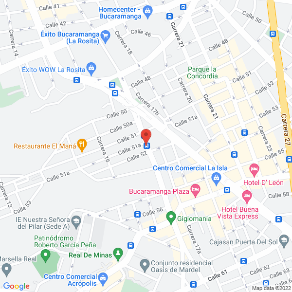 Map of Acemuebles S.A.S.