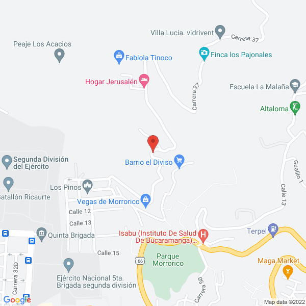 Map of Agapantos Floristería