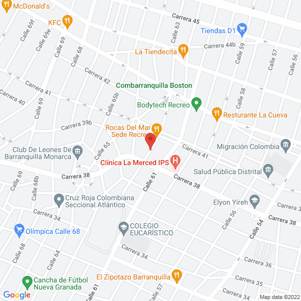 Map of Agasajos Andrade Fanny