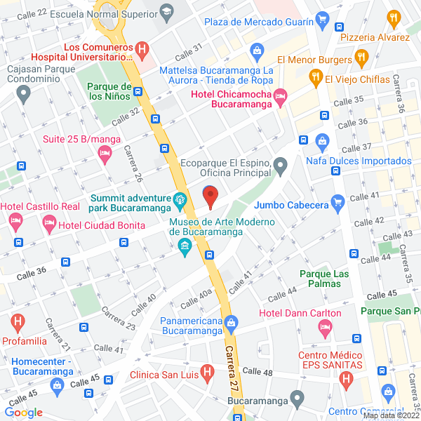 Map of Agencia Bonnaterra