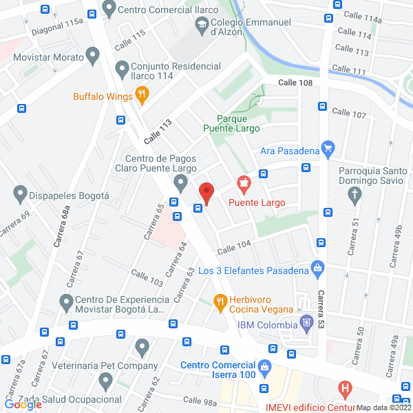 Mapa de Agencia De Seguros Miranda Ltda.