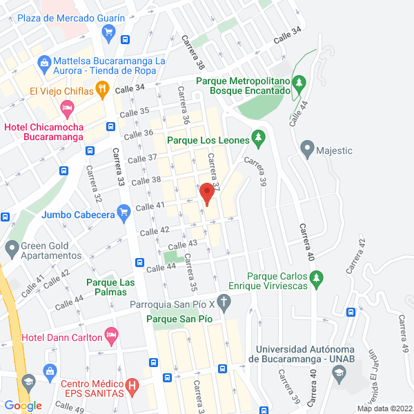 Map of Agencia De Seguros Gonzaga